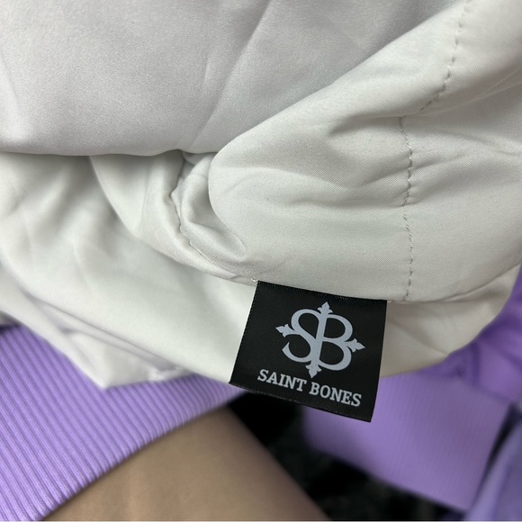 SAINT BONES SIGNATURE LAVENDER BOMBER JACKET - Picture 4 of 8